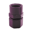 1/4" Fast & Tite&#174; Black Polypropylene Connector, Tube x FPT, Nitrile O-Ring, Ferrule Nut