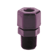 5/8" x 3/4" Fast & Tite&#174; Black Polypropylene Connector, Tube x MPT, Nitrile O-Ring, Ferrule Nut