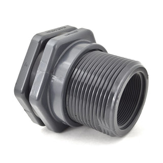 Collection Image for - 2" Hayward Bulkhead Fitting EPDM - NPT x NPT (BFA1020TES)