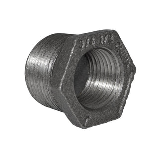 Collection Image for - 3/4" x 1/2" Black Malleable Iron Hex Bushing
