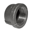 1" Black Malleable Iron Cap