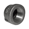 1/2" Black Malleable Iron Cap