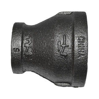 Collection Image for - 1-1/4" x 3/4" Black Malleable Iron Reducer Coupling