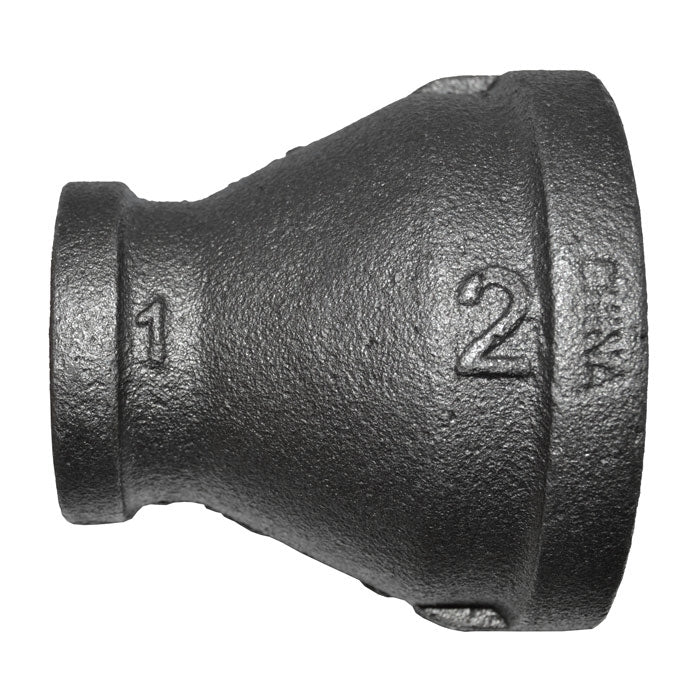 2" x 1" Black Malleable Iron Reducer Coupling