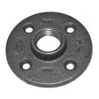 3/4" Black Malleable Iron Floor Flange