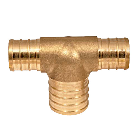 1" X 1" X 1/2" PEX Tee Lead Free Brass(39440)