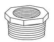 1-1/2" X 1-1/4" Black Malleable Iron Hexo Bushing (35136)