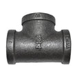 3/4" Black Malleable Iron Tee Fitting