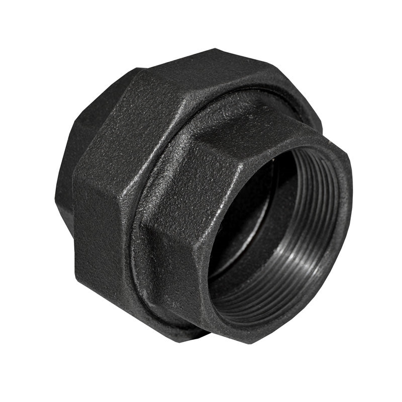 2" Black Iron Union - FPT x FPT