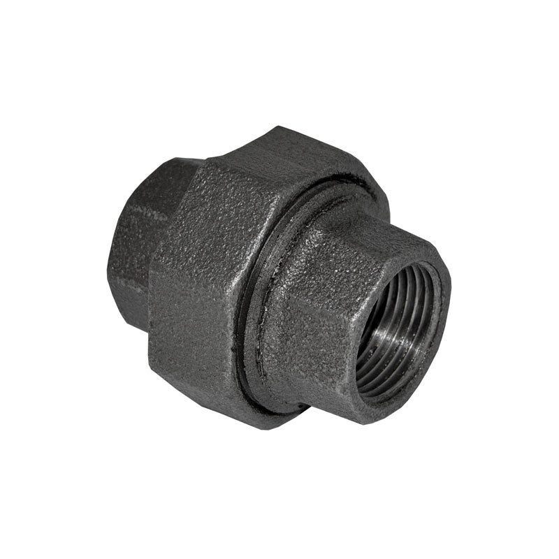 3/4" Black Iron Union - FPT x FPT