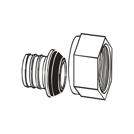 1/2 PEX x LAV Adapter Lead Free Brass (39204)