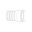 1/2" PEX x FTG Adapter Lead Free Brass (39914)