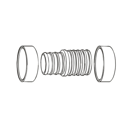 1/2" PEX x PB Adapter Lead Free Brass (39924)