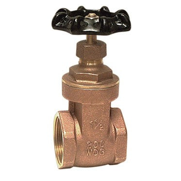 1/2" IPS Brass Gate Valve - 01718501G