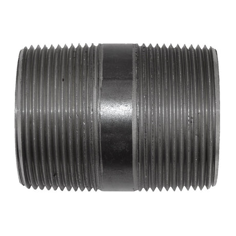 1-1/2" x 2-1/2" Black Malleable Iron Nipple