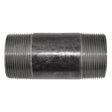 1-1/2" x 4" Black Malleable Iron Nipple
