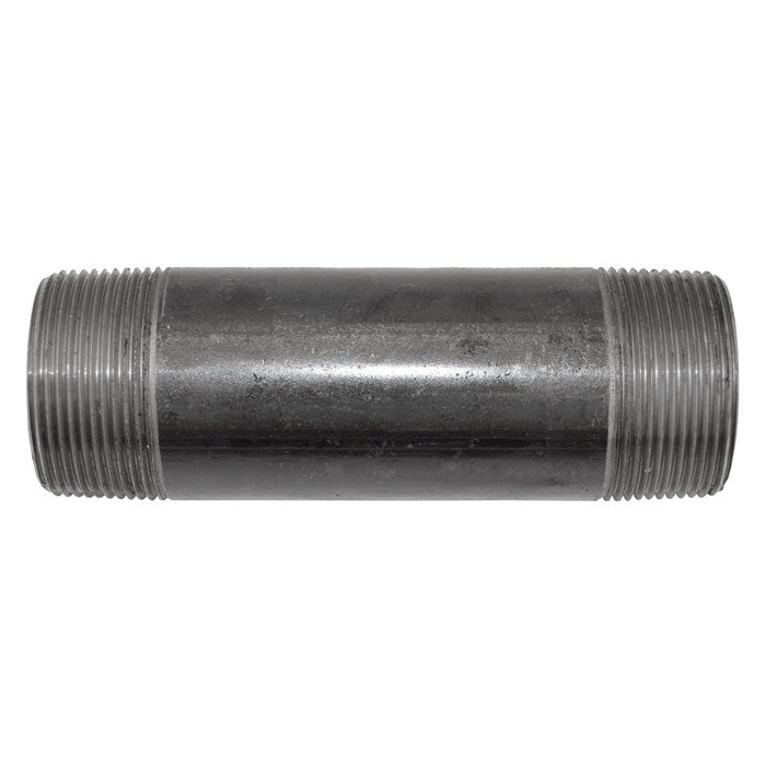 1-1/2" x 5-1/2" Black Malleable Iron Nipple