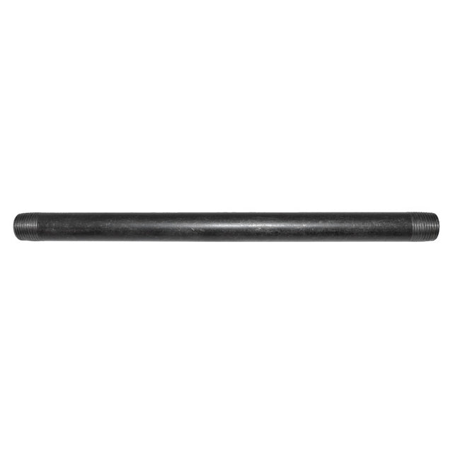 1/2" x 12" Black Malleable Iron Nipple
