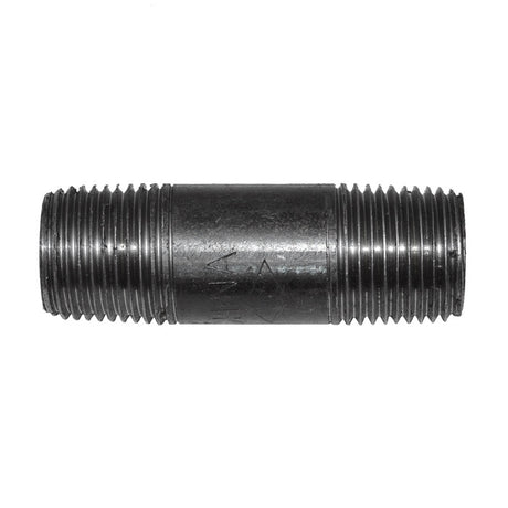 1/2" x 2-1/2" Black Malleable Iron Nipple