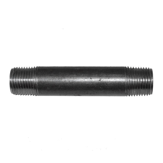 1/2" x 4" Black Malleable Iron Nipple
