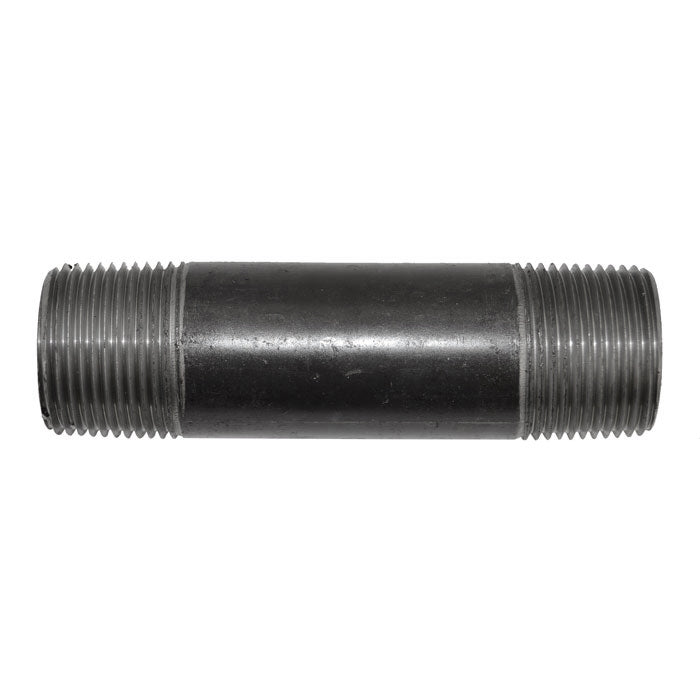 1" x 4-1/2" Black Malleable Iron Nipple 