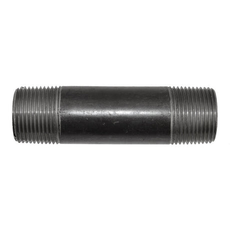 1" x 4-1/2" Black Malleable Iron Nipple 