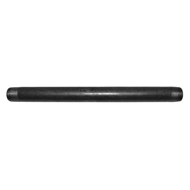 3/4" x 12" Black Malleable Iron Nipple