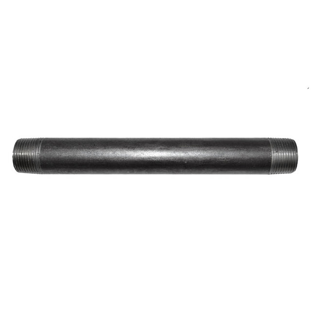 3/4" x 8" Black Malleable Iron Nipple