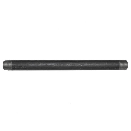 3/8" x 8"' Black Malleable Iron Nipple