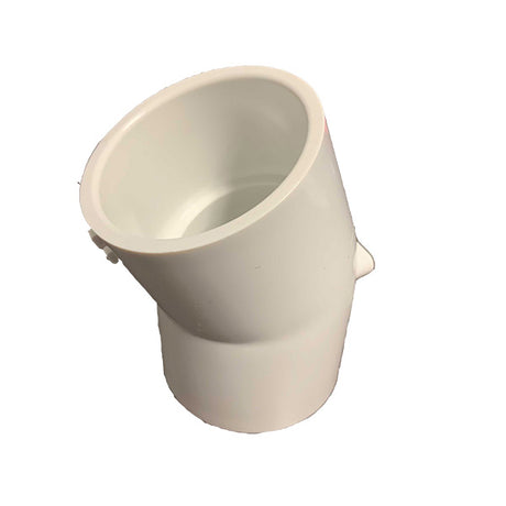 1-1/2" schedule 40 pvc 22-1/2 elbow fitting - 465-015