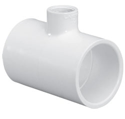 10" X 10" X 3" Tee Class 125 Reducing Tee C602-623 (Slip x Slip x FPT)