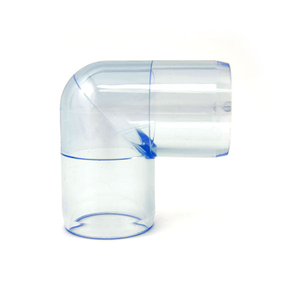 Clear 90 Degree Elbow - 3/4 inch