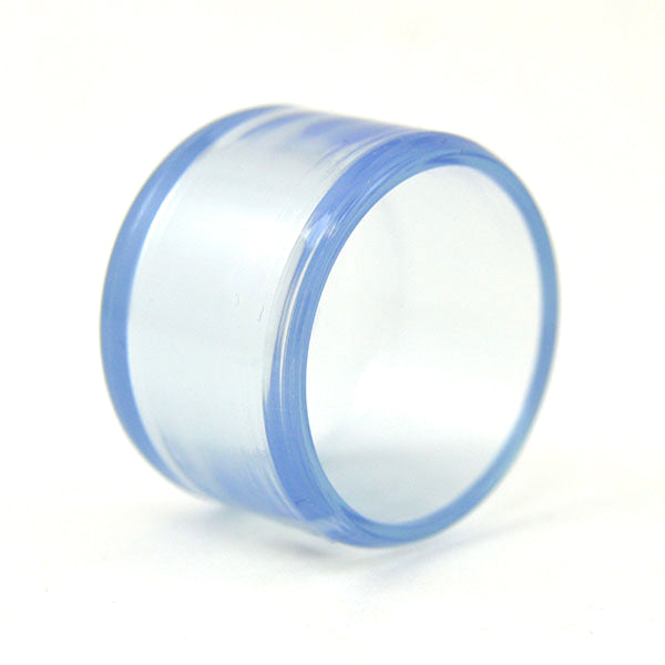 Clear PVC Flat Cap - 1 inch
