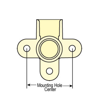 DE4106-005C 1/2" CTS CPVC Drop Ear Elbow