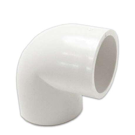 2" PVC 90-Degree Elbow Furniture Grade - Side 
