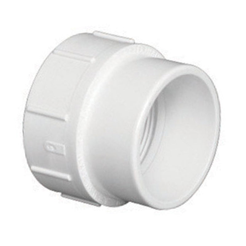 4" DWV PVC Cleanout Adapter SP x FPT D105-040
