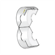 2 in Truflo® LFS Series Flange Shield, Clear Polypropylene (LFS020)