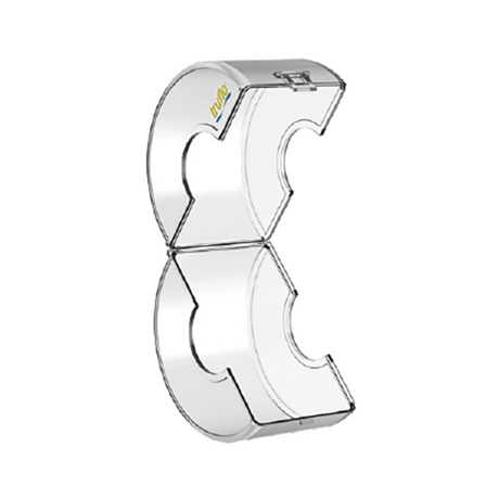 6 in Truflo® LFS Series Flange Shield, Clear Polypropylene (LFS060) 