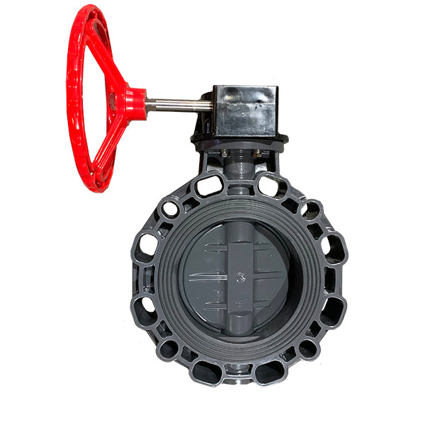 8" Gear Butterfly Valve - PVC - 2022