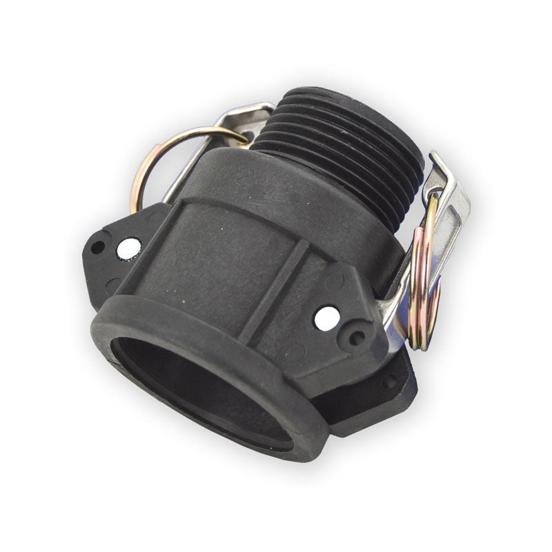 1" Flui-PRO PP Camlock Fitting - Female Camlock x MNPT (FP-PP-B-100)