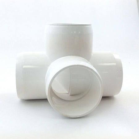 4-Way PVC Fittings - Side Outlet Tees at Discount Prices! – PVC ...