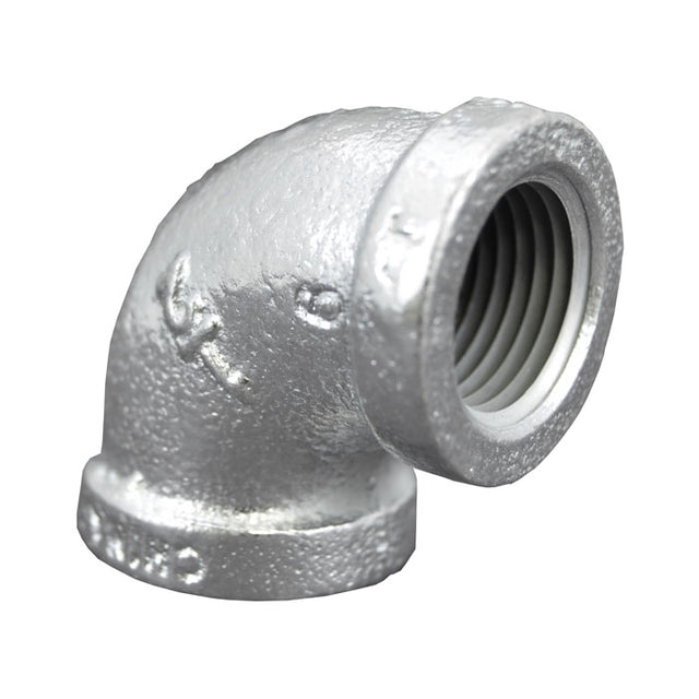 Galvanized Malleable 90 Elbow - FNPT