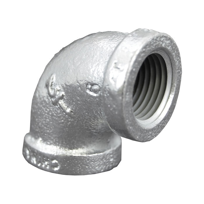 1-1/2" Galvanized Malleable Iron Elbow 90 (36308)