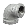 Galvanized Malleable 90 Reducing Elbow - FNPT