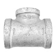 1" x 1" x 3/4" Galvanized Malleable Tee - FNPT (GMT1134)