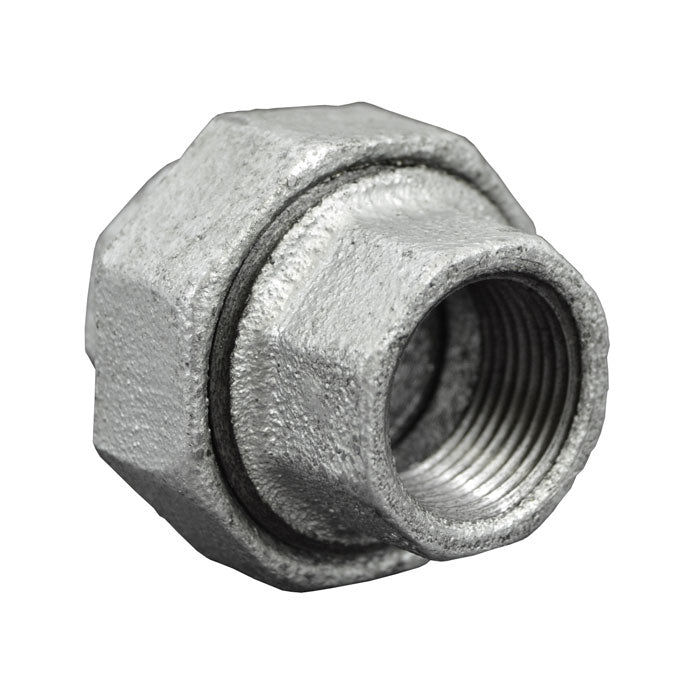 2-1/2" Galvanized Malleable Iron Union (36110)