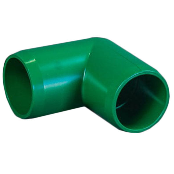 Green 1-1/2" Furniture Fitting 90 Elbow (FF-90-015-GREEN)
