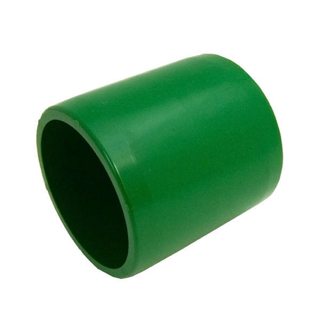 Green 1-1/2" Furniture Fitting External Coupling (FF-CO-015-GREEN)