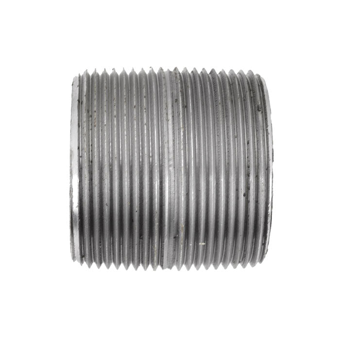 1-1/2" Galvanized Malleable Iron Pipe Nipple