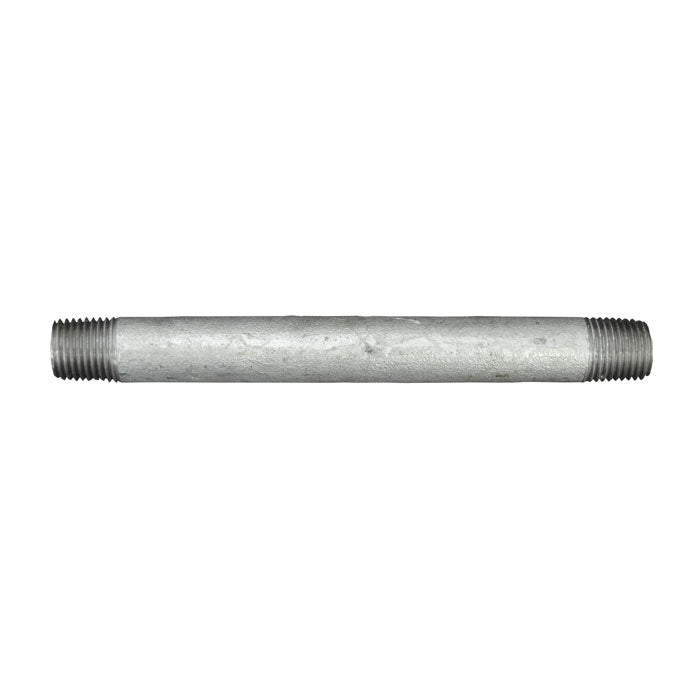 1/4" Galvanized Malleable Iron Nipple Fitting